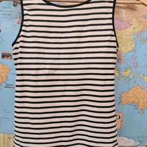 Branded Striped Smart Camisole For Girls