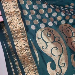 Green Colour Pattu Saree