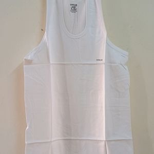 Men's  White Colour Vests