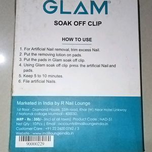 Glam Soak Of Clips