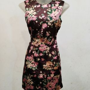 Floral Short Party Dress