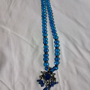 Blue Imitation Necklace