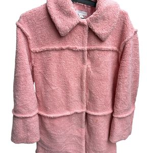 PINK TEDDY COAT