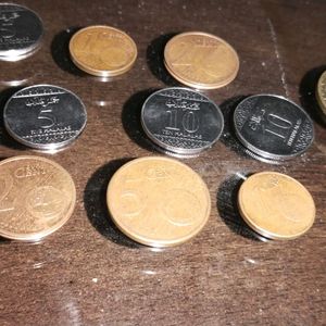 Germany And Saudi Arabia Currency Coins