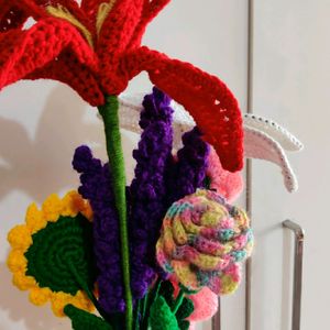 💐🌹🥀🥀🌻🌼Vibrant crotchet Bouquet