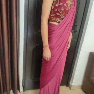 Lycra Saree