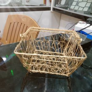 Mesh Wired Puja Baskets