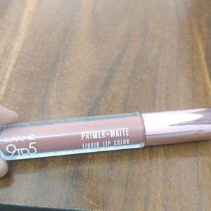 Lakme 9 To 5 Primer+ Matte Liquid Lipstick