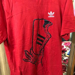 Adidas Red Tshirt