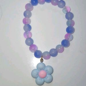 CUTE BLUE AND PURPLE JELLY BRACELET 💙💜