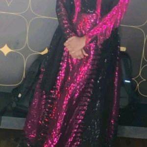 Designer Sequin Gown