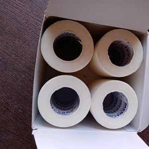 Surgical Tape - 4 rolls, Wid - 7.5 CM, Len - 9.1mt