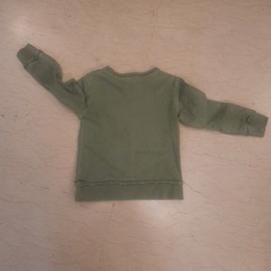 Boys/Unisex H&M Military Green Dinosaur Sweatshirt