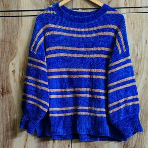 Navy Blue Baggi Sweater Size-46