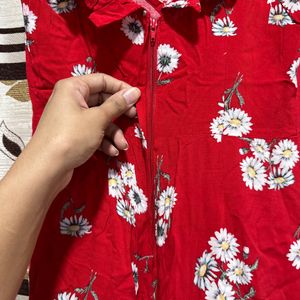 H&M Divided Floral Jumpsuit