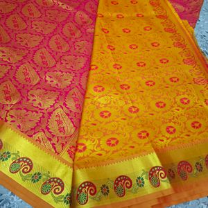 Red Pattu Saree