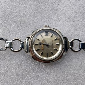 NOS Ricoh Automatic Ladies Date Watch Old Antique