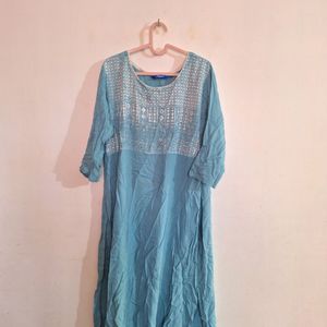 Sky Blue Kurta