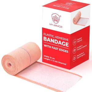 MY ARMOR Premium Elastic Adhesive Bandage 10cm x 4