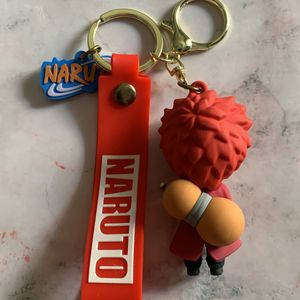 Gaara Rubber Keychain | Naruto Anime