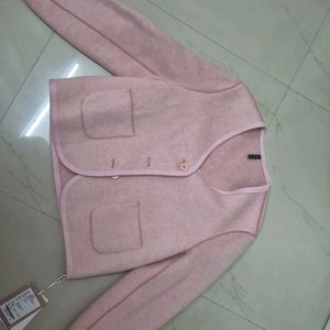 Hand Made Pink Winter Coat