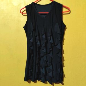 Black Designer Top For Women