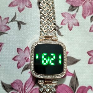 New Led Diamond Watch