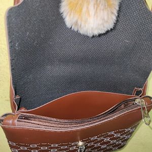 Brown Sling Bag