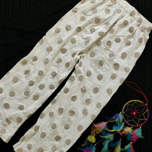 Polka Dot Capri Pant | Comfortable Home Wear