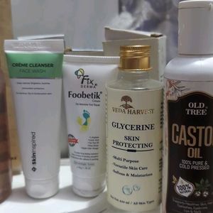 Combo Of 10 Products Facewashes, Bodywash, Face