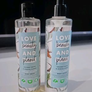 LBP coconut Water And Mimosa Body Wash & Lotion