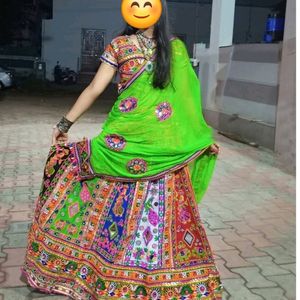 Navratri Chaniya Choli Multi Colour With Dupatta