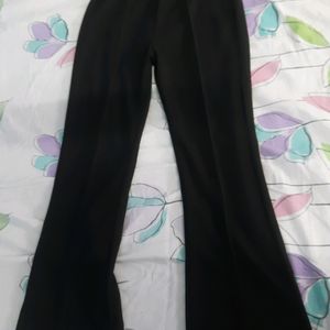 Black Bootcut Trouser