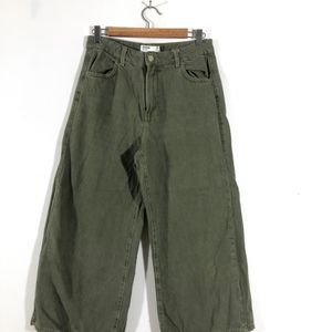 Olive Green Casual Jeans(Women’s)