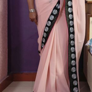 Pretty Pink Saree