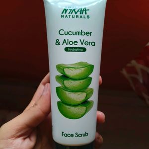 🌼Nykaa Naturals Cucumber&Aloevera Scrub🌼