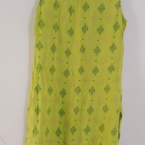 Avaasa Brand Kurti Sleeveless