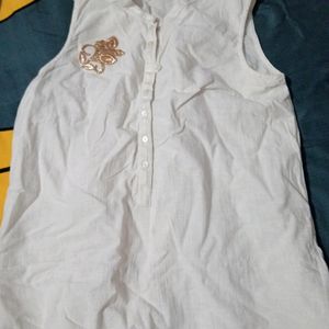 White Kurti