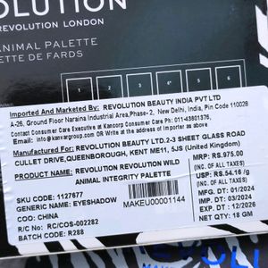 Makeup Revolution London Eye shadow Palette