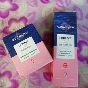 Aqualogica Combo Pack Moisturizer And Sunscreen