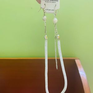 Earrings With Neckpiece