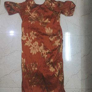 Rust Kurta