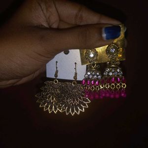 2 Pair Of Earrings