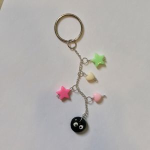 Studio Ghibli Soot Sprite Keychain