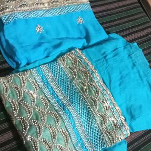 Cotton Salwar Kurti Dupatta Set