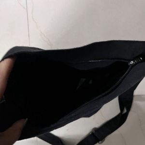 Brand New Black Minimalist Tote Bag