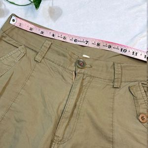 Pinteresty Biege Cargo Trousers