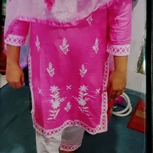 KURTA BOTTOM DUPATTA SET