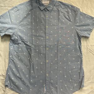 Denim & flower Imported Shirt Looks great On jeans