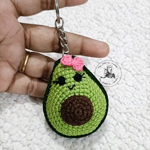 Avocado Keychain